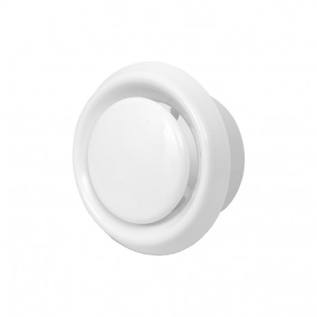 universaalne plastist difuusor, D100, valge