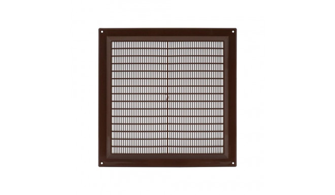 GRILLE VENTILATION 250X250, BROWN