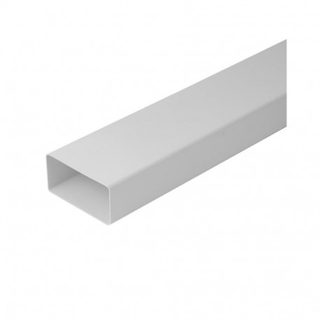 VENTILATION DUCT 110X55 1,5M ABS WHITE