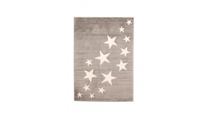 CARPET KIDS 9562A_L5325 1.4X2 GREY STARS