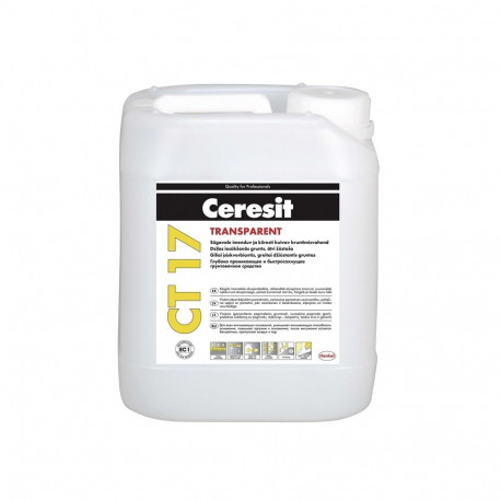 CERESIT CT 17 TRANSPARENT 5L BALTI