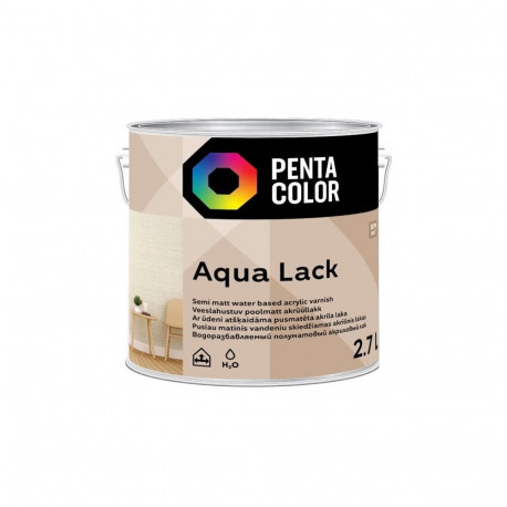 akrüüllakk aqua poolmatt 2.7L