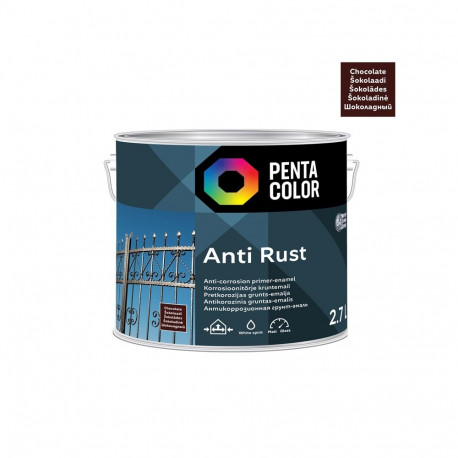 ANTICOR PAINT ANTI-RUST CHOCOLATE 2.7L