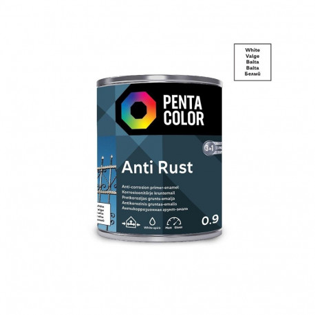 ANTICOR PAINT ANTI-RUST WHITE 0.9L