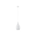 HANGING LAMPEGLO RAZONI 19 CM WHITE