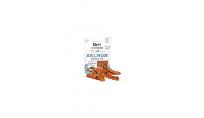 BRIT JERKY SALMON PROTEIN BAR 80G