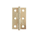 WINDOW HINGE J2 KZ60 BRASS-PLATED 8260