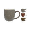 MUG STONEWARE 350ML 3ASS CLR