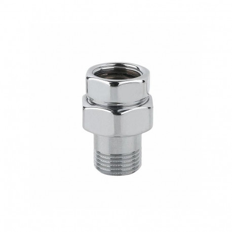 STRAIGHT CONNECTION ½IN MF 3PCS CHROME
