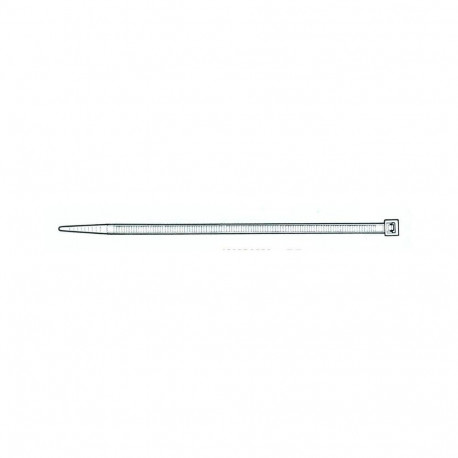 kaablikinnitus 4.5x250 mm must 100 tk