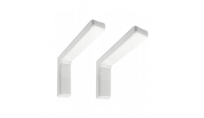 WHITE SHELVES HOLDER A018 180 X 114 MM