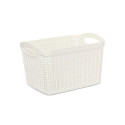 BASKET 1.5L KNIT M-095 WHITE
