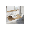 Washbasin Uni 380 S Slim ceramic white