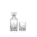 WHISKEY GLASSES AND GARAFE SET 6 PCS. OP