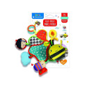 TOY RATTLE ON THE GO PLUSH TRAVEL MOBILE