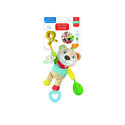 TOY RATTLE ON THE GO PLUSH SOFT BEAR