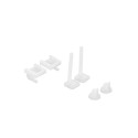 TOILET-SEAT KINNITUSKOMPLEKT PLAST