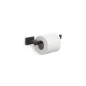 ATENA TOILET PAPER HOLDER MATT BLACK