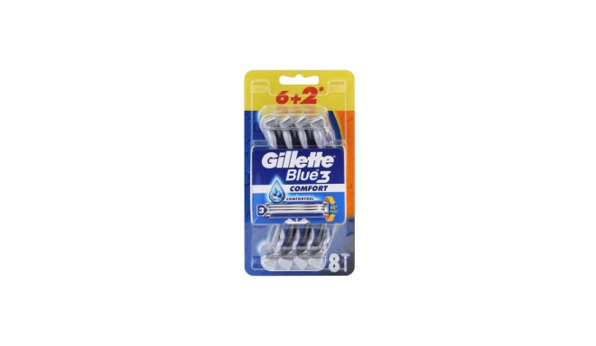 Gillette Blue 3 Pardlid, 6 Pluss 2