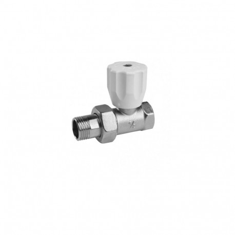 TEIDE RADIATOR TAP STRAIGHT VALVE 1/2 F