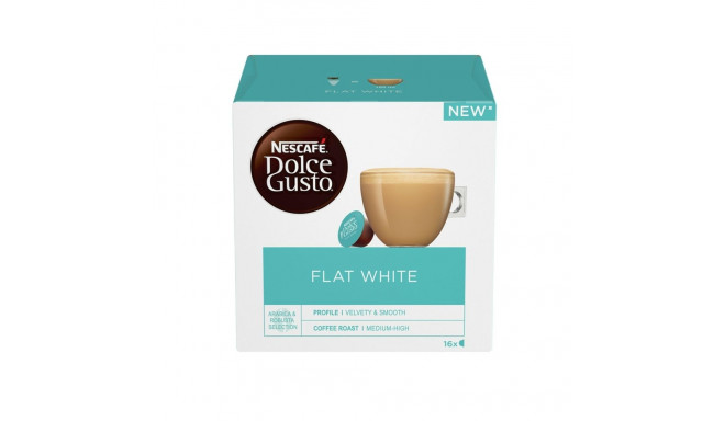 COFFEE DOLCE GUSTO FLAT WHITE 16CAP