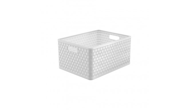 STORAGE BOX COUNTRY A4 PLUS 28L valge