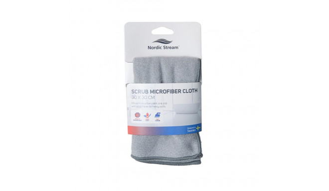 SCRUB MICROFIBER CLOTH 30X30 CM