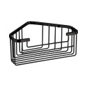 CORNER SHOWER BASKET BLACK