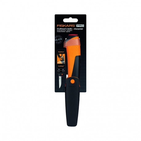 FISKARS CRAFTSMANS KNIFE WITH SHARPENER