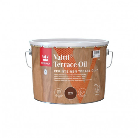 VALTTI TERRACE OIL 9.0L pruun