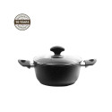 CASSEROLE 20 W/LID BLACK STONE INDUCTION