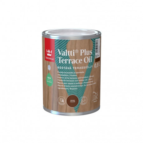VALTTI PLUS terrassiõli 0.9L pruun