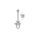 SWING HOOK 8855 M12X120MM ZINC