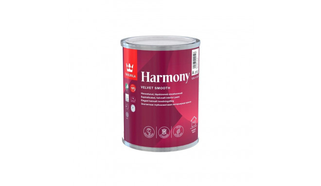 PAINT ABS,MAT HARMA 0,9L F/WAL TIKKURILA