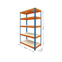 STORAGE SHELF 210X160X50CM 400KG