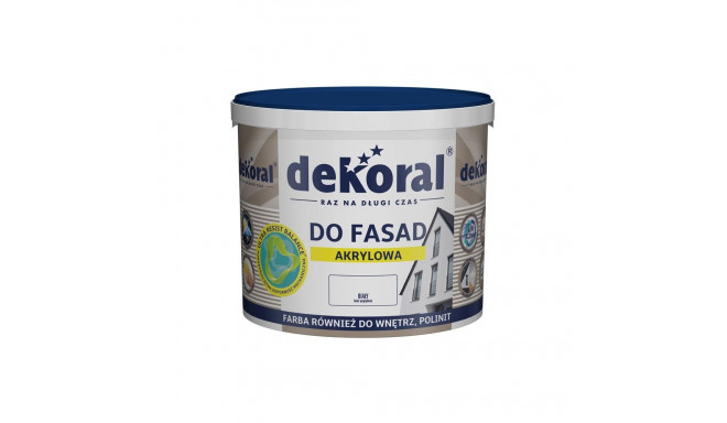 FACADE PAINT POLINIT WHITE 10 L