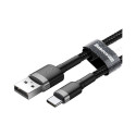 BASEUS CABLE USB-A TO C 3A 1M GRAY