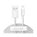 USB-A TO LIGHTNING 2.4A 1.5M WHITE