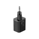 1C 25W CHARGER WITH CABLE BLACK