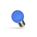 LED KULKA E-27 230V 1W BLUE SPECTRUM