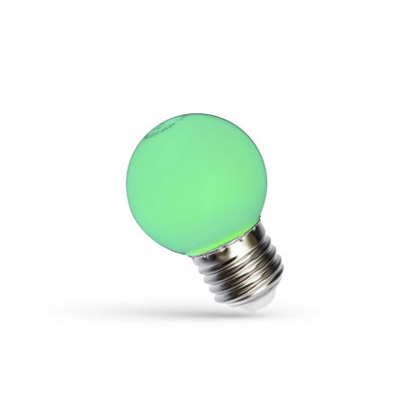 LED KULKA E-27 230V 1W roheline spekter