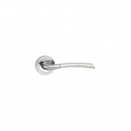 DOOR HANDLE ZORBA CHROME/MATT CHROME