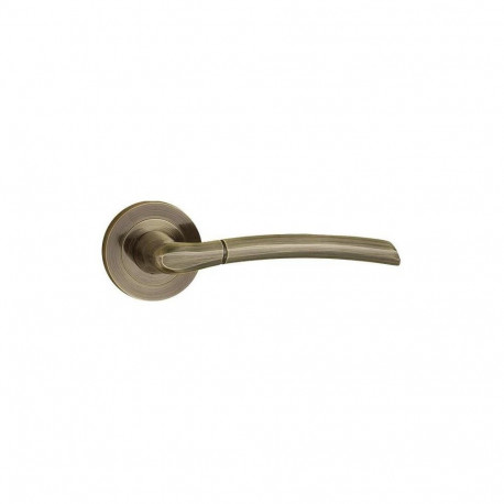 DOOR HANDLE ZORBA ANTIQUE BRASS