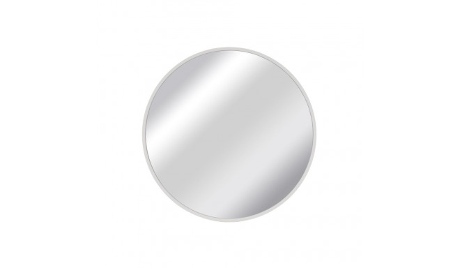 MIRROR ROUND 60 CM FRAME MDF WHITE