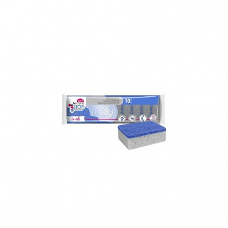 SCOURING SPONGE BACTERIA STOP 10PCS