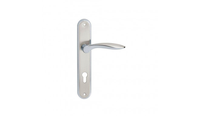 VB85C DOOR HANDLE BLANKA 85MM CYL SAT CP