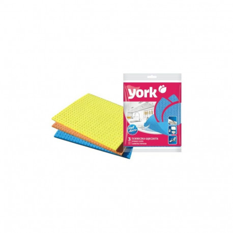 NAPKIN SPONGY YORK 3 tk (2401)