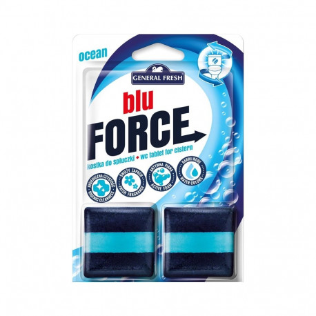 WC BLOCK BLU FORCE merelõhnaline, 2 tk
