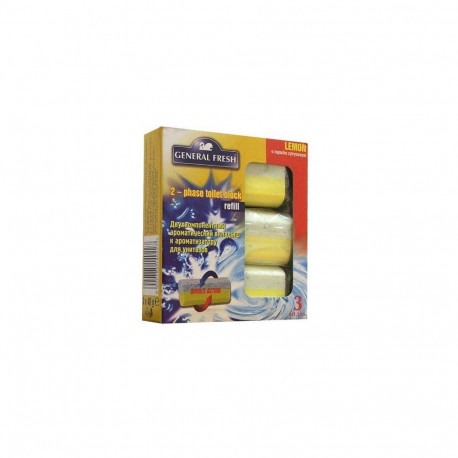 TOILET FRESHENER - SOAP LEMON 3X40 G
