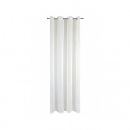 CURTAIN LUCY 140X250 CREAM RINGS D